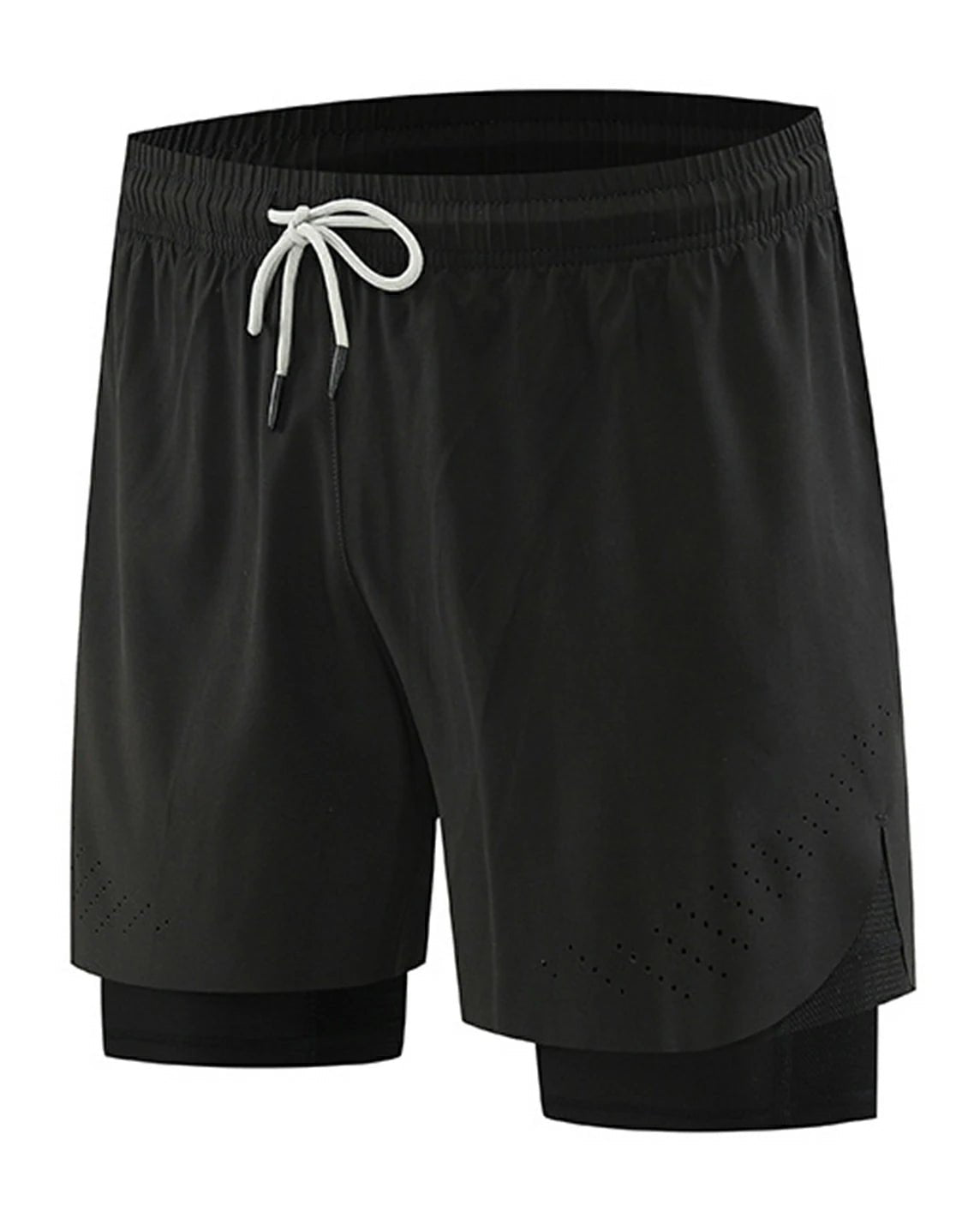 Men's 2 in 1 Running Shorts 5"