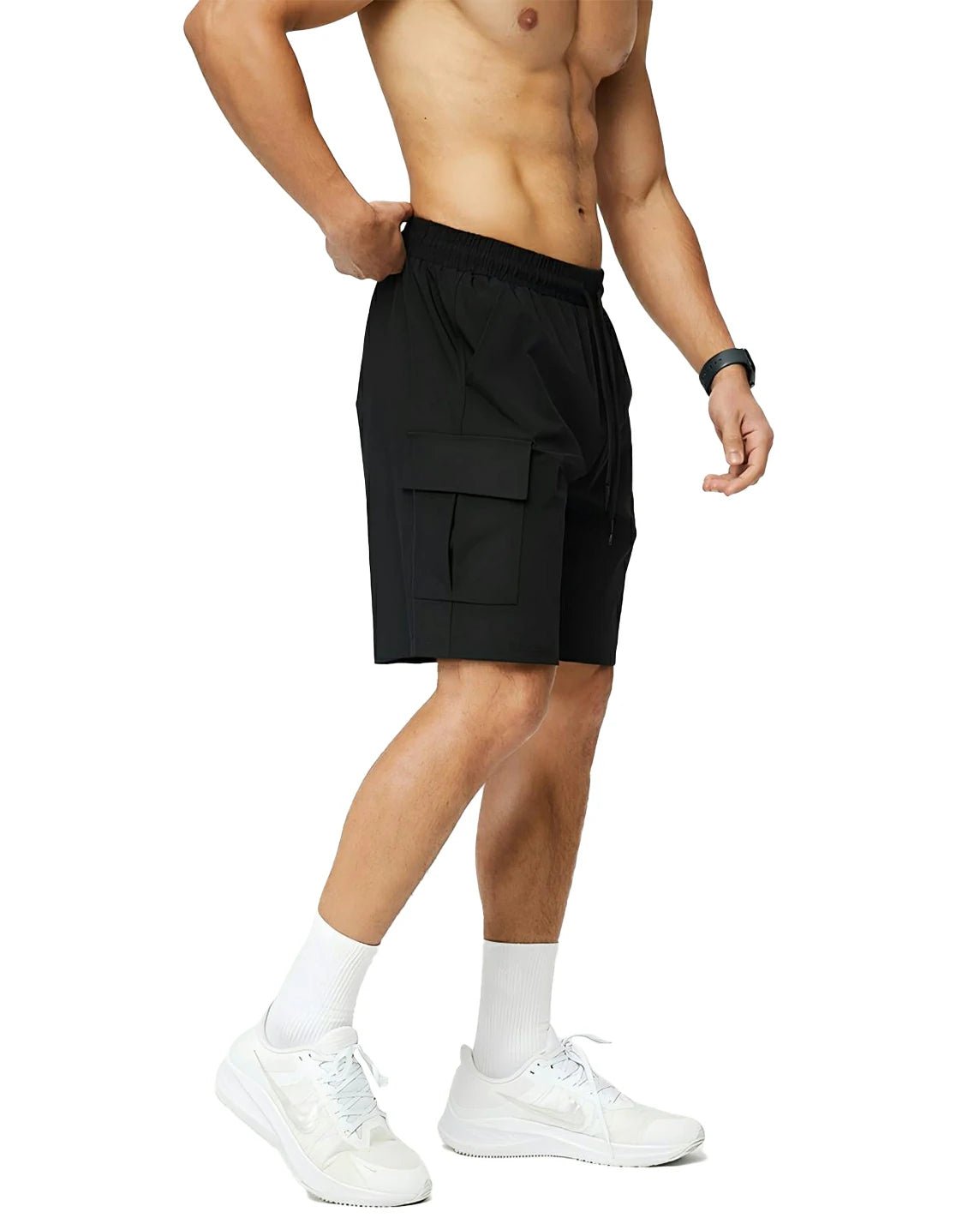 10”Men's Cargo Drawstring Shorts