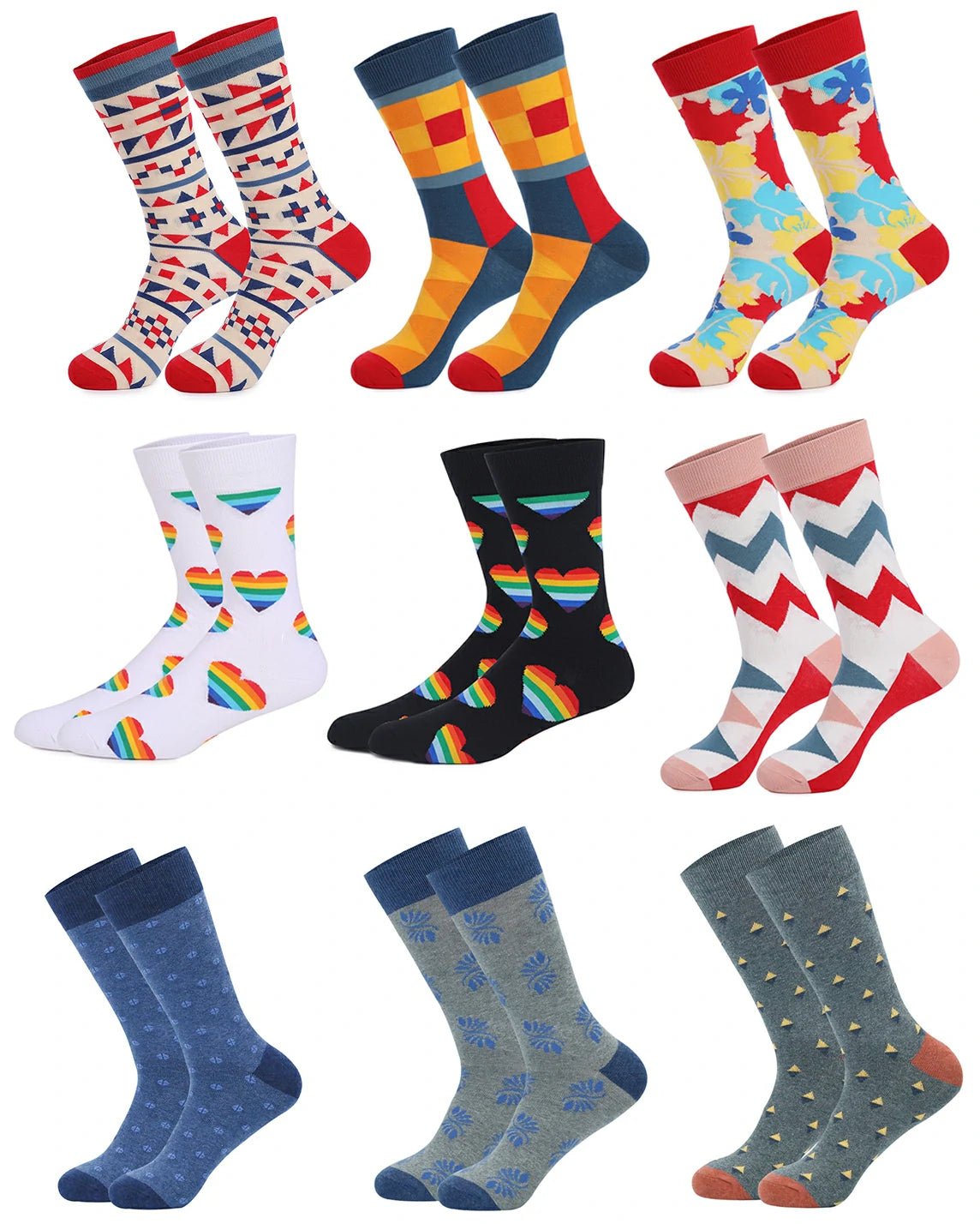 Men's Patterned Socks | Unique Designs