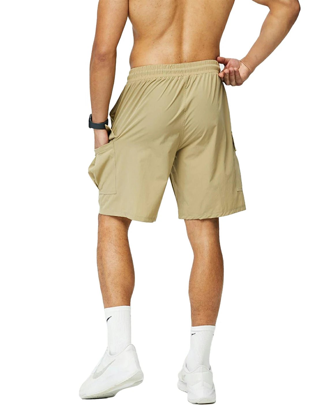 10”Men's Cargo Drawstring Shorts