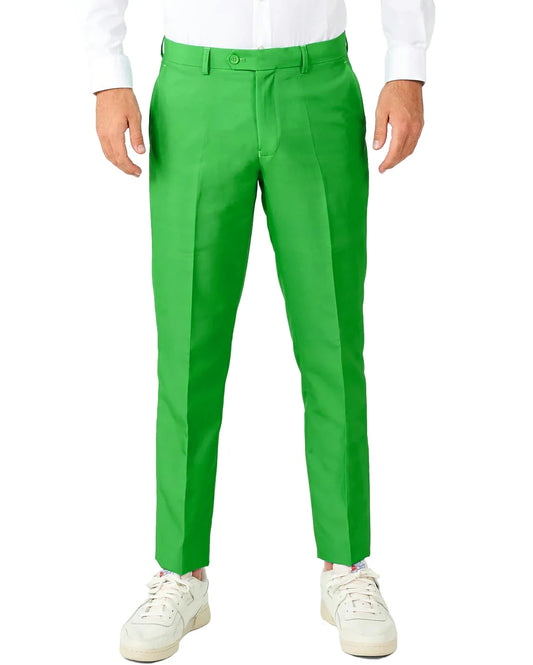 Men's Green Suit Pants