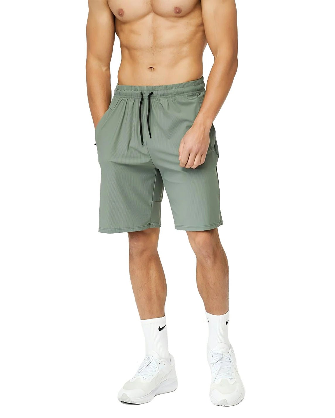 Men's 10 Inch Athletic Lounge Shorts with Pockets