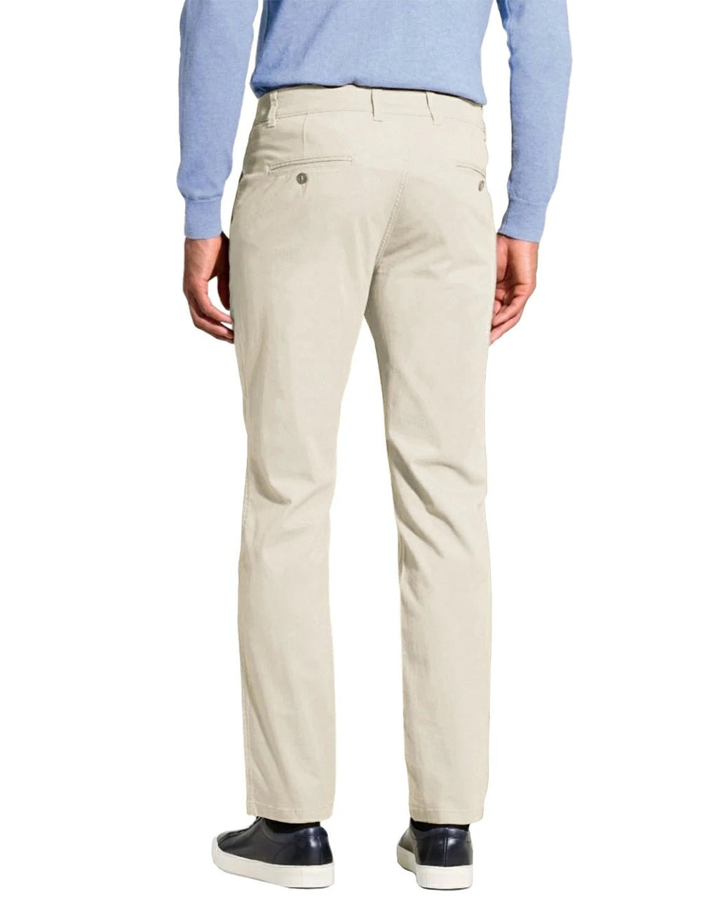 Light Khaki Cotton Chino Pants