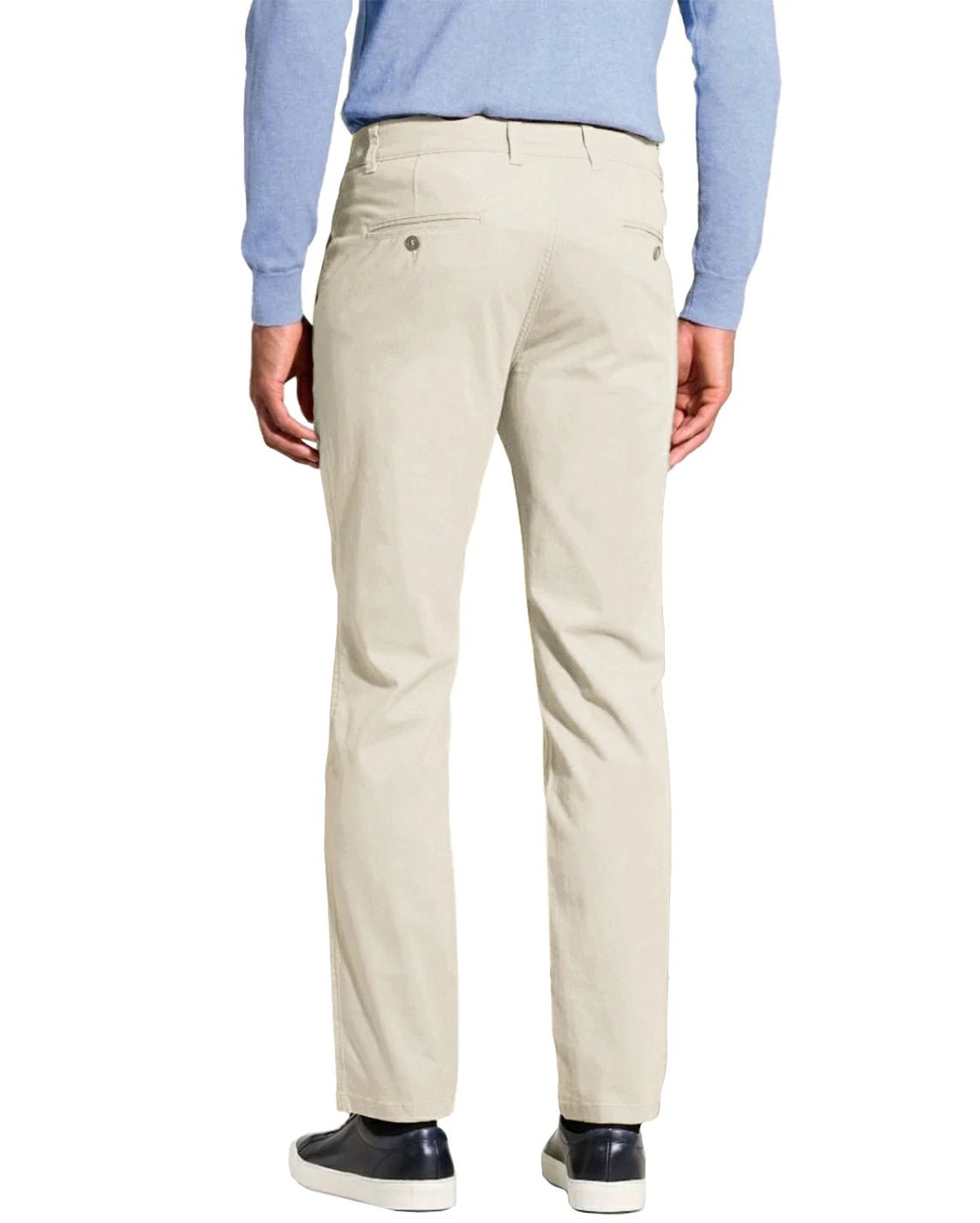 Light Khaki Cotton Chino Pants