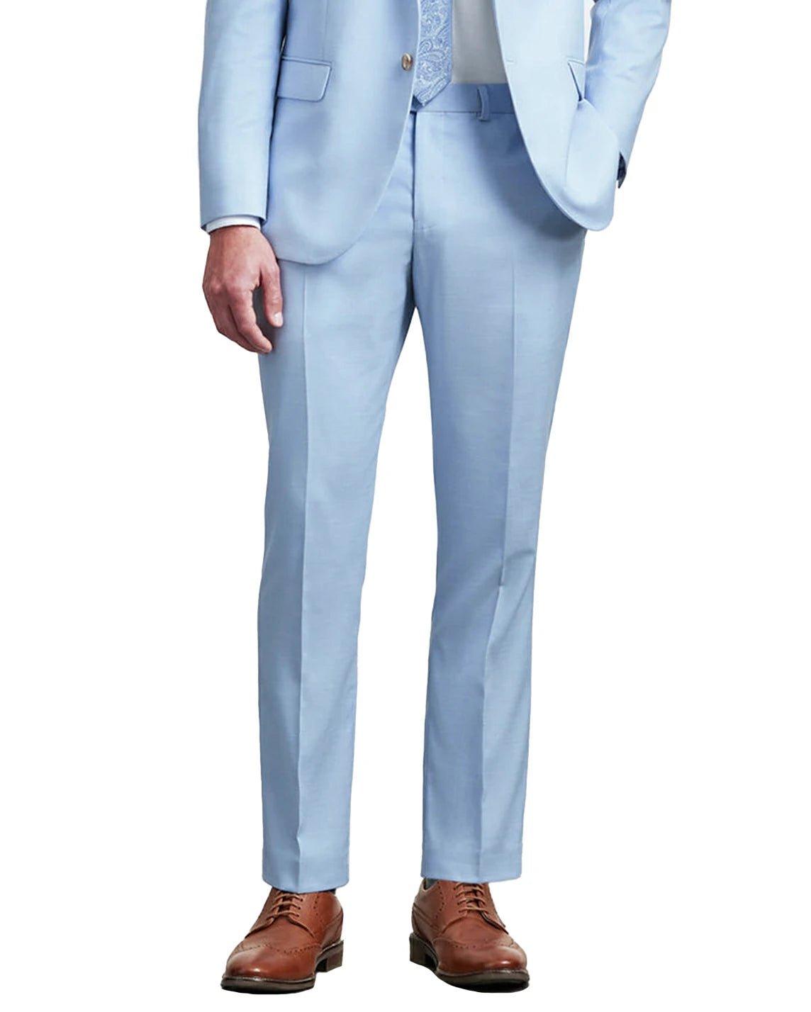 Fashion Sky Blue Dress Pant