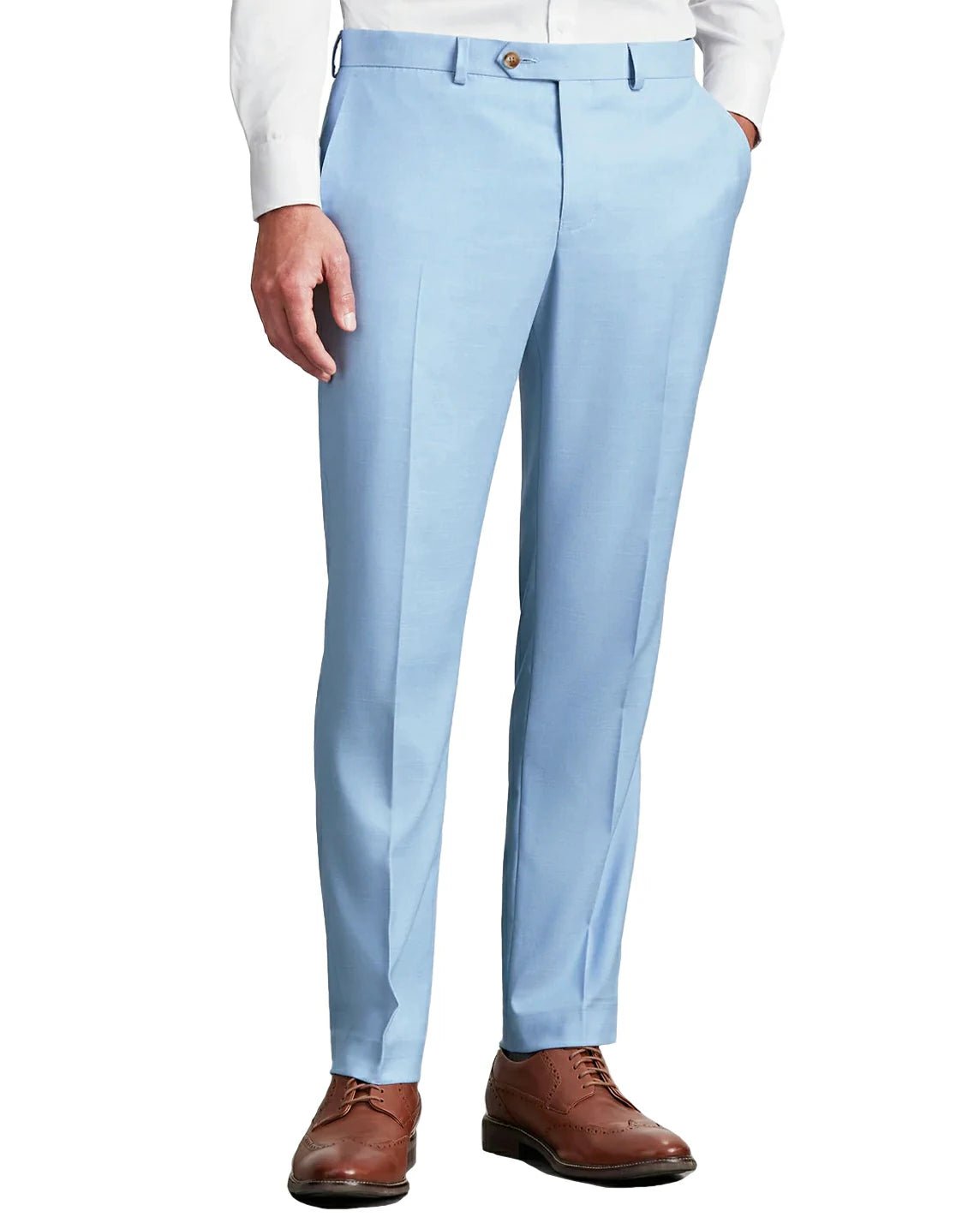 Fashion Sky Blue Dress Pant