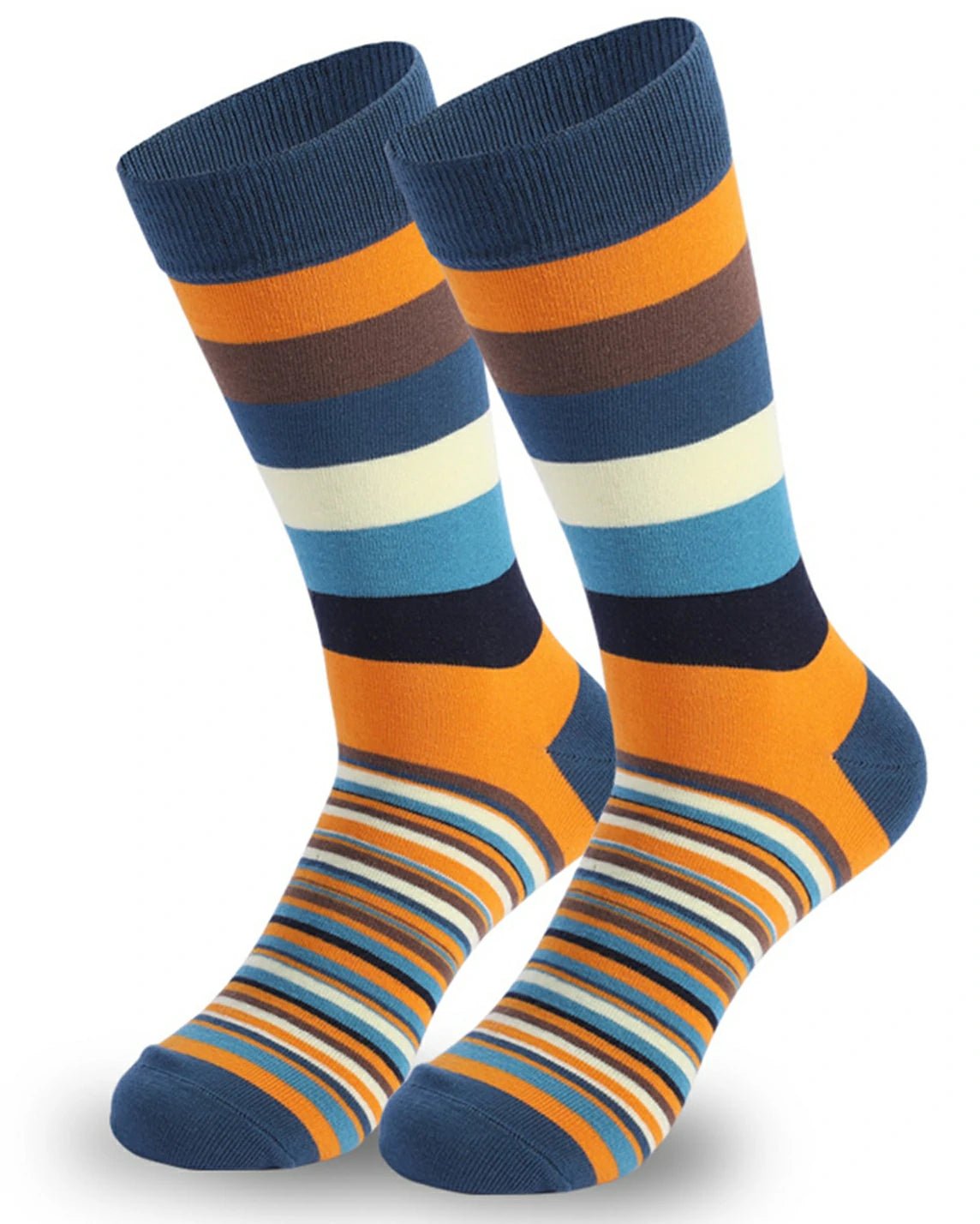 Colorful Striped Dress Socks