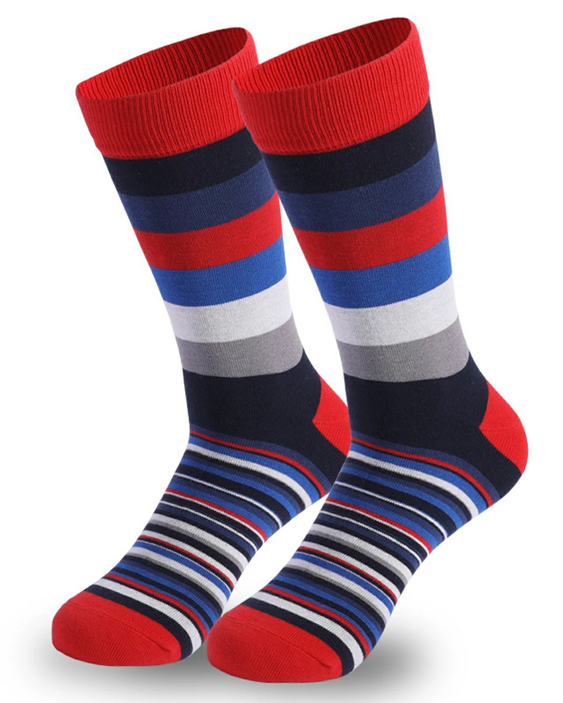 Colorful Striped Dress Socks