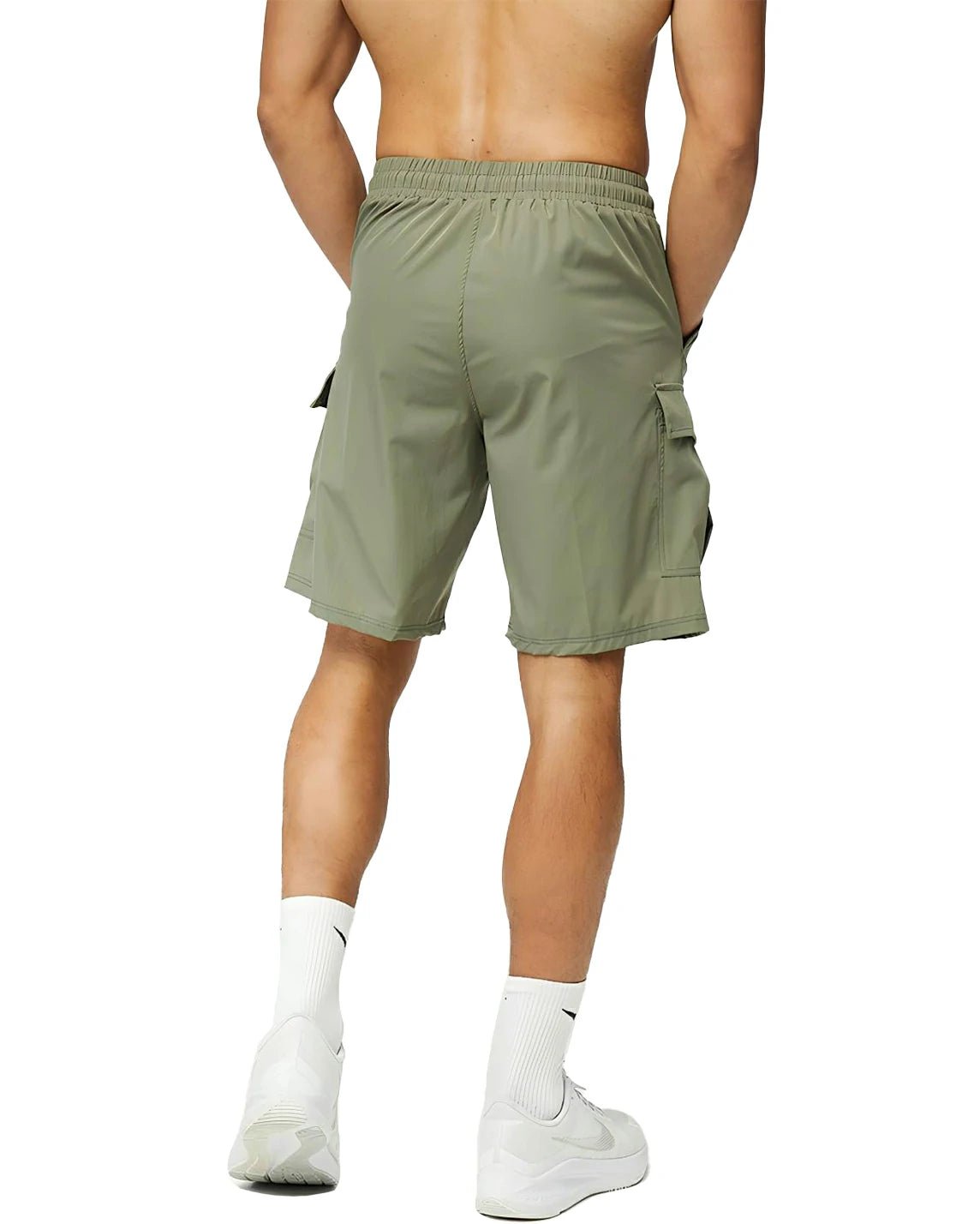 10”Men's Cargo Drawstring Shorts